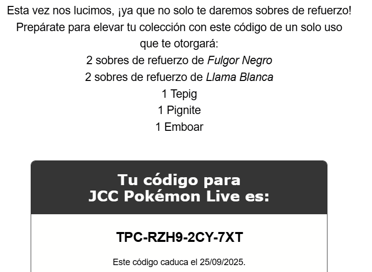 Jafar8a's tweet photo. Juegas #Pokemon #JCC ? .. te dejo un código de regalo:   #FelizViernes #VivaMexico https://t.co/iAhXwor86O