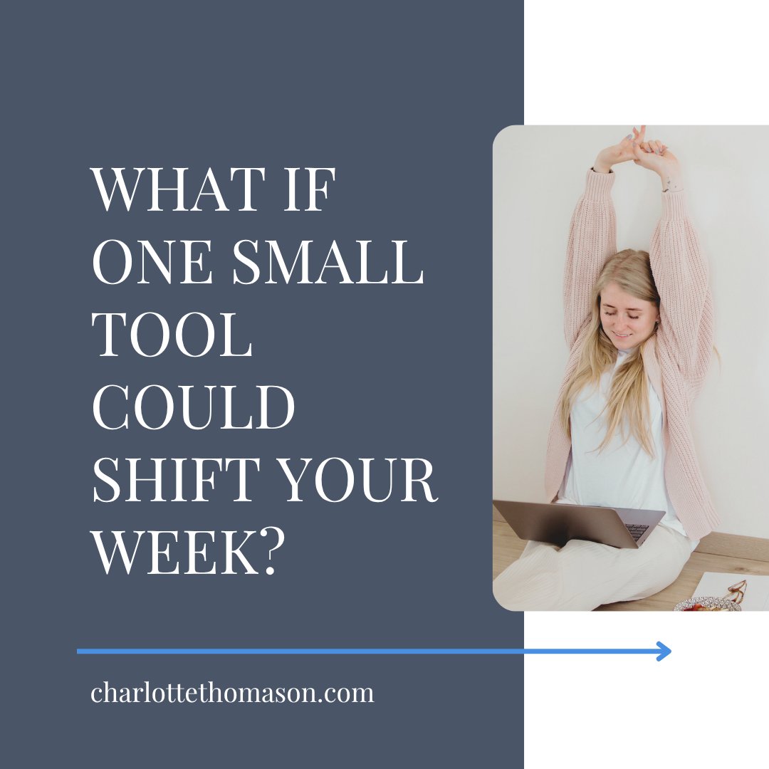 Thomasoncb's tweet image. What if one small tool could shift your week?
That’s what I share every Thursday—
A simple practice I’ve used in my own healing.
Sign up: charlottethomason.com/worksheet
#tooloftheweek #traumasurvivor #faithjourney