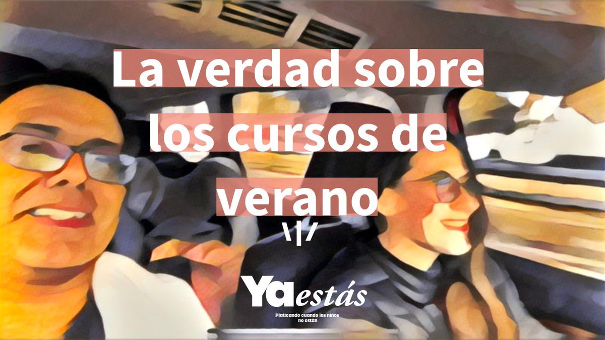Cómo sobrevivir las vacaciones de tus hijos en cursos de verano | Ya estás
youtu.be/fQeqYnb8rf4