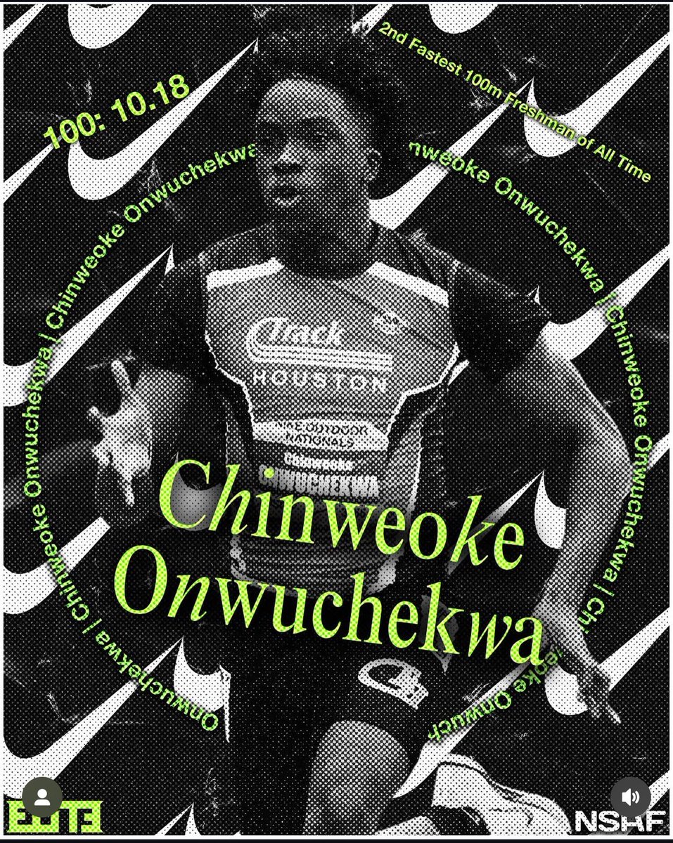 Mia, Dillon, Mariah, and Sam: Congrats on joining the Nike Elite Program! Including BOTH genders, in this elite NATIONAL program there are ONLY 16 sprint/hurdles athletes. APXP has TWENTY FIVE % of the athletes in that program. 🤯

This is another thing that makes our training
