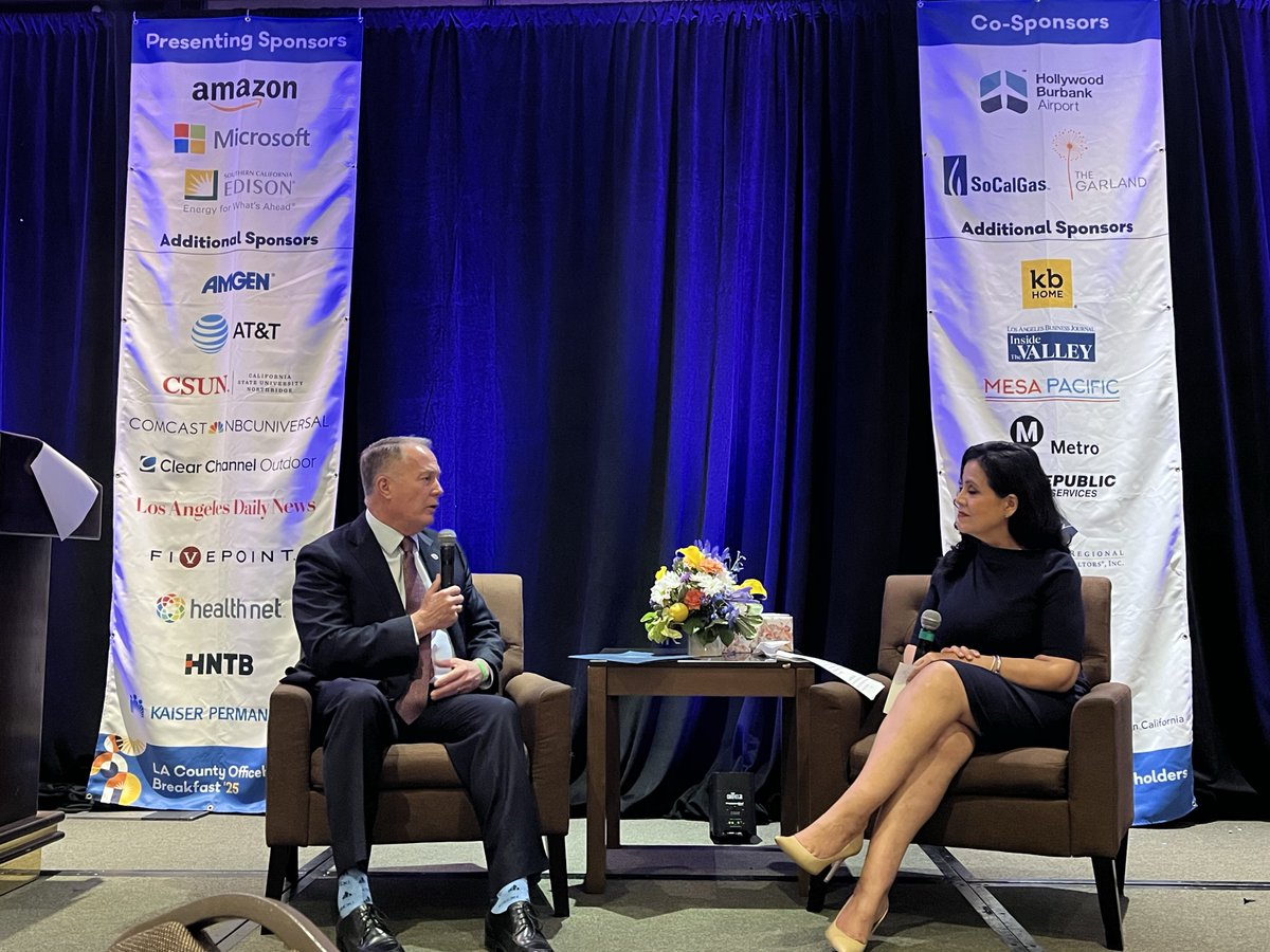 LACAssessor's tweet image. Who better to spruce up a room than an early morning talk with the Los Angeles County Assessor? It was a pleasure to speak at @VICASFValley County Officeholders&apos; Fireside Chat &amp;amp; Breakfast Reception yesterday, and share resources and information with the Valley business community.