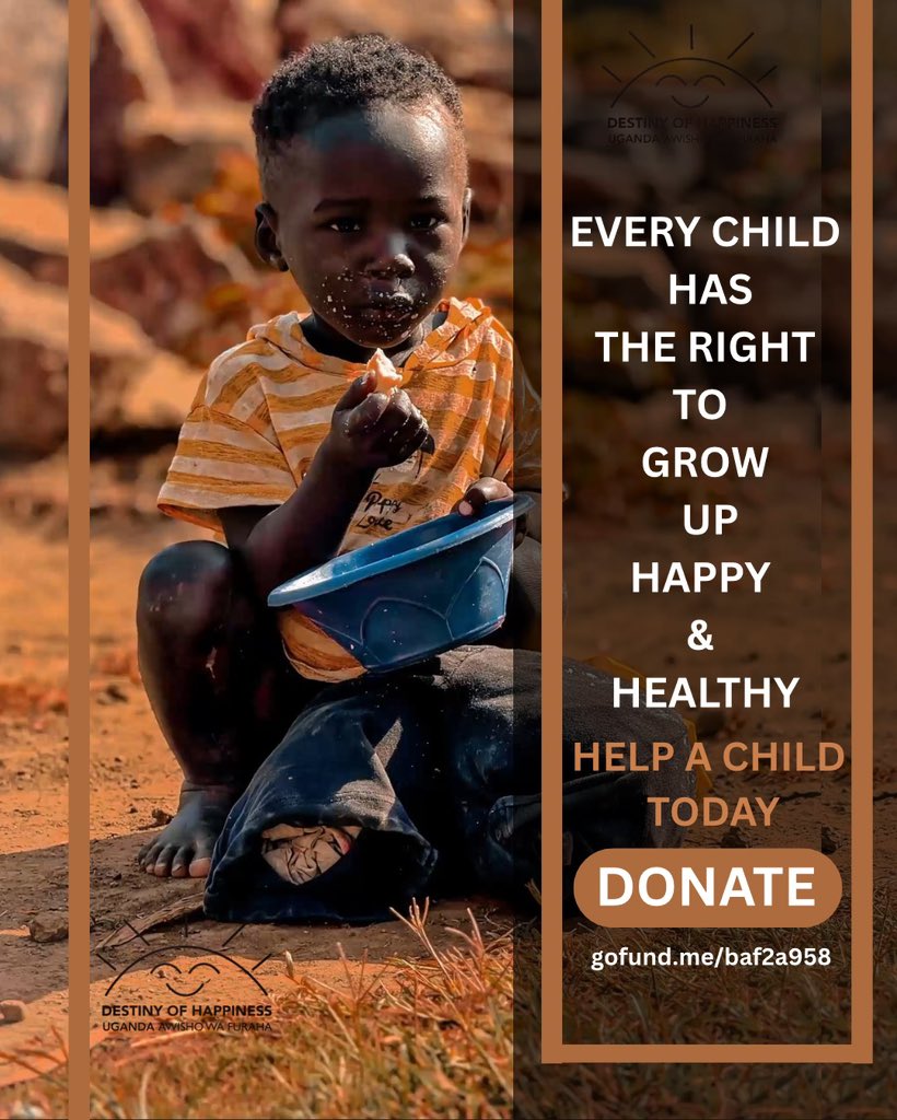 DOHUGG's tweet image. Every child deserves a future filled with hope, health, and happiness. 🌍❤️ Join us in making a difference one meal, one smile, one life at a time. 🙏 #HelpAChild #DonateForChange #DestinyOfHappiness