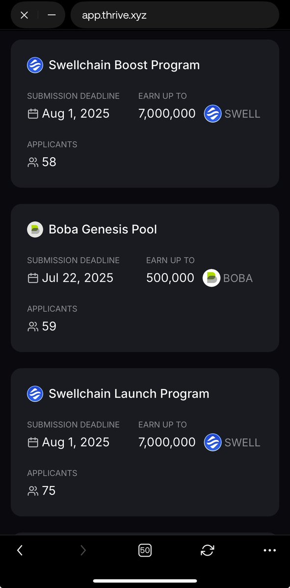 Barnabas Akagwu (@bigsmoke_____) on Twitter photo Thrive Protocol is live with ecosystem funding you don’t want to miss.
If you’re building with purpose, here’s what’s open now
<a href="/thriveprotocol/">Thrive Protocol</a> Thrive Protocol is live with ecosystem funding you don’t want to miss.
If you’re building with purpose, here’s what’s open now
<a href="/thriveprotocol/">Thrive Protocol</a>