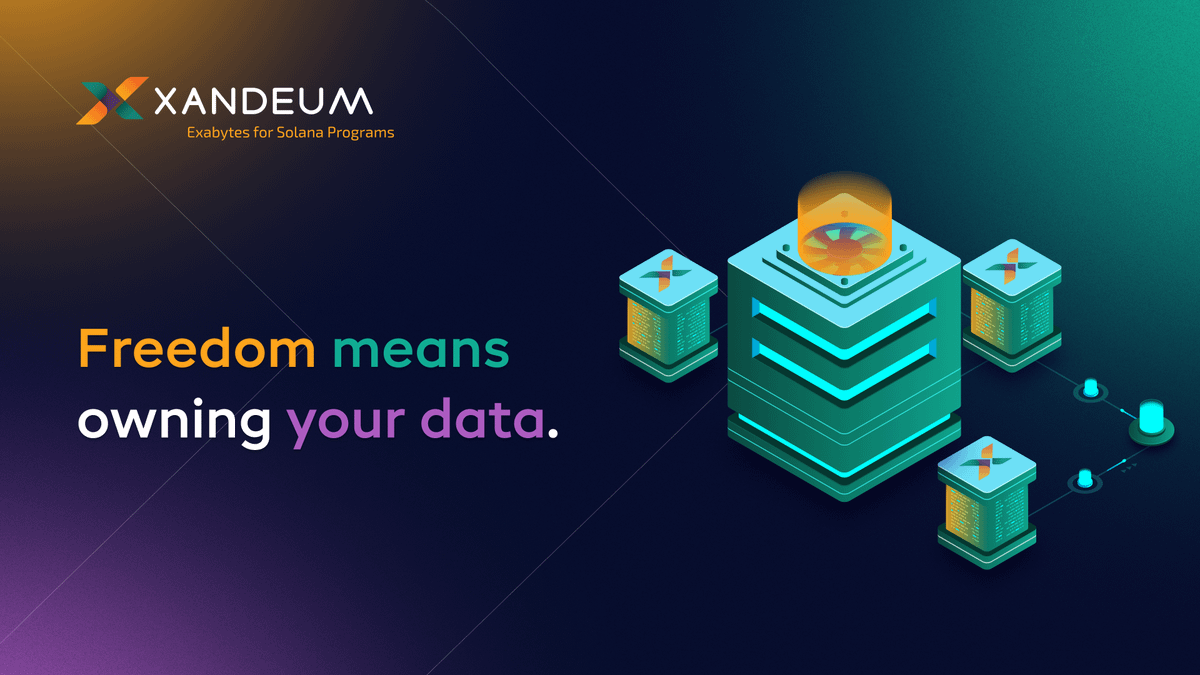 XandeumNetwork's tweet image. Decentralization shouldn’t stop at transactions. It should include where your data lives.

Web3 can’t be truly free if your files are still hostage on someone else’s server.