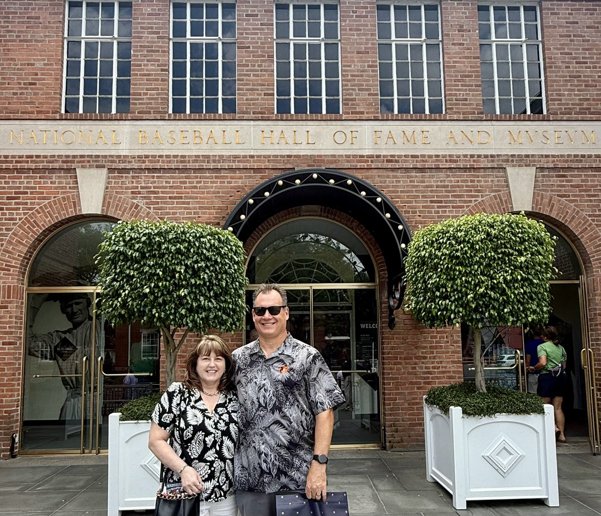 emmilkowski's tweet image. Home again after a few busy days…celebrating Chuck, Craig stopping by @capitalotb , catching up with friends, and visiting Cooperstown, the Baseball Hall of Fame.