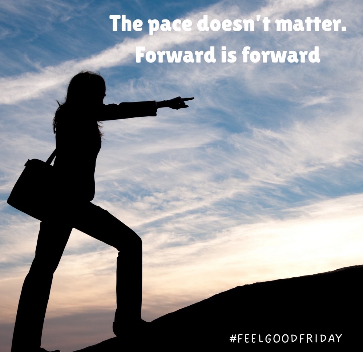 Some days you sprint. Some days you crawl. Both still count. Keep going. #FeelGoodFriday #TheCodeGreenCampaign