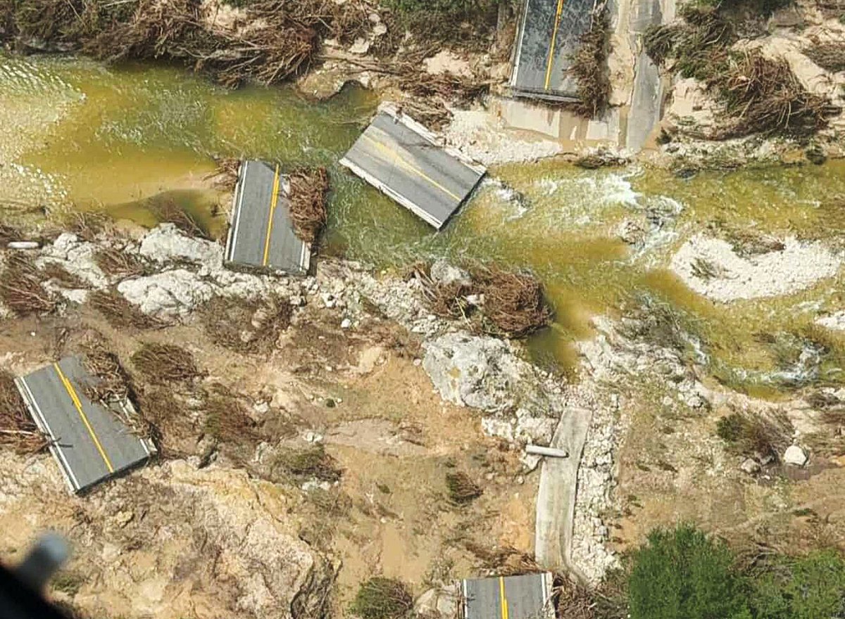 NEW: Construction starts Monday to rebuild the RM 1431 bridge over Cow Creek that was destroyed by floods. 

TxDOT hired Hunter Industries for just over $4 million to finish within 60 days. Will get a bonus of $50,000/day for each day they finish early up to 20 days max.