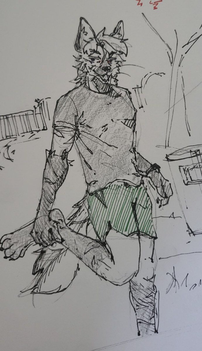 Drawslop with the Shitaedler Fine Liner 0.5mm! Oh boy! I love the fine liner!