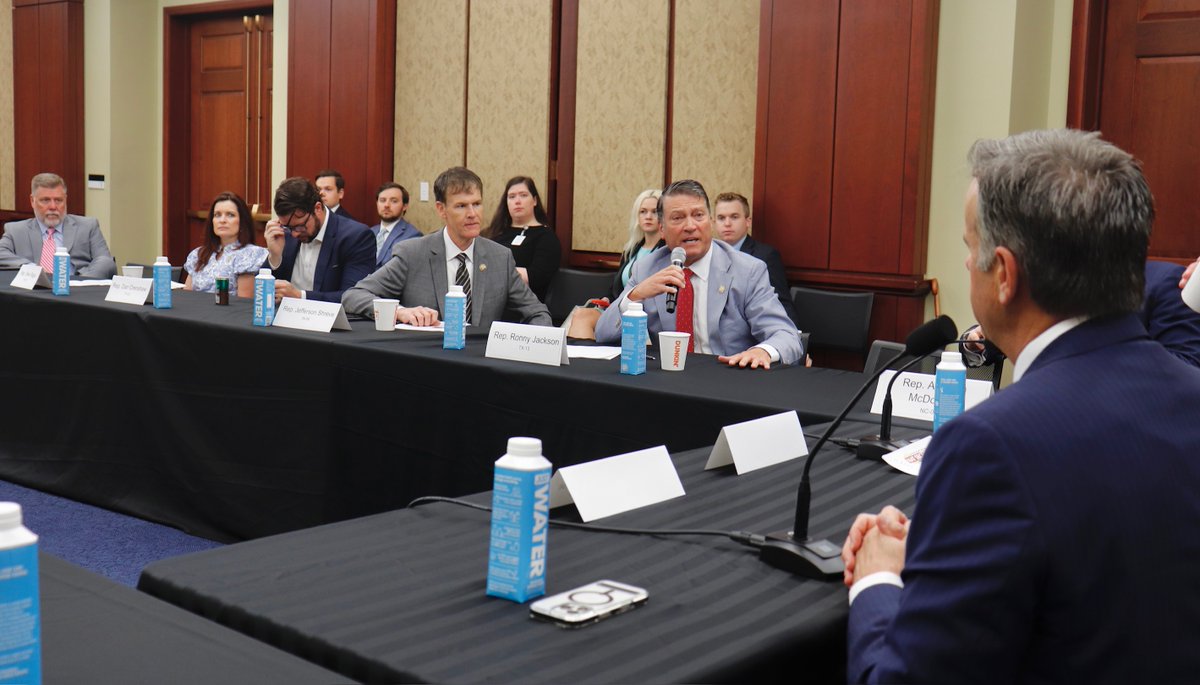 RepShreve's tweet image. I serve on the @RepublicanStudy National Security Task Force. Our mission is to prioritize policies focused on our nation’s defense. This week, we met with CIA Director John Ratcliffe on some of the front and center issues facing America’s intelligence community. Our intel needs…