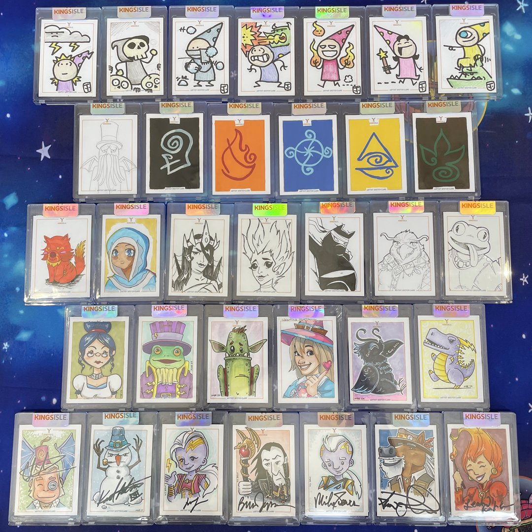 Greater Austin Comic Con starts tomorrow! ✨

Stop by our booth where we'll be offering sketch cards created by our very own devs for purchase, starting at $40! Will we be seeing you there? greateraustincomiccon.com