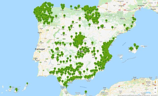 No son árboles, son casas de apuestas Codere dirigidas por el exministro Rafael Catalá. Mientras era ministro de Justicia del PP, Catalá consiguió todo tipo de ventajas para beneficiar a la lacra social de la ludopatía con sus casas de apuestas en la Trama de Montoro.
