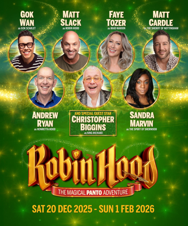 Panto Archive (@thepantoarchive) on Twitter photo Sunday means another <a href="/XRoadsPantos/">Crossroads Pantomimes</a>
panto!
Today we're looking at <a href="/brumhippodrome/">Birmingham Hippodrome</a>
where GOK, MATT, FAYE, MATT and CHRISTOPHER BIGGINS is leading the show with ROBIN HOOD.
Tickets are now on sale birminghamhippodrome.com/calendar/robin… Sunday means another <a href="/XRoadsPantos/">Crossroads Pantomimes</a>
panto!
Today we're looking at <a href="/brumhippodrome/">Birmingham Hippodrome</a>
where GOK, MATT, FAYE, MATT and CHRISTOPHER BIGGINS is leading the show with ROBIN HOOD.
Tickets are now on sale birminghamhippodrome.com/calendar/robin…