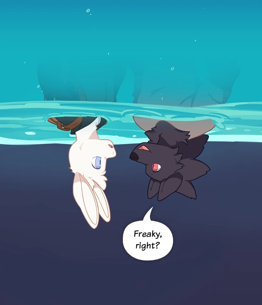 🌟NEW EP IS OUT!🌟

The journey to the underworld is long...and upside down apparently! 🙃Ready to meet a new world?🧗🌊

Read this episode on ithinkilikeyou ( - ) net 

Support this comic on P**TR**N and get early access to episodes! 😻