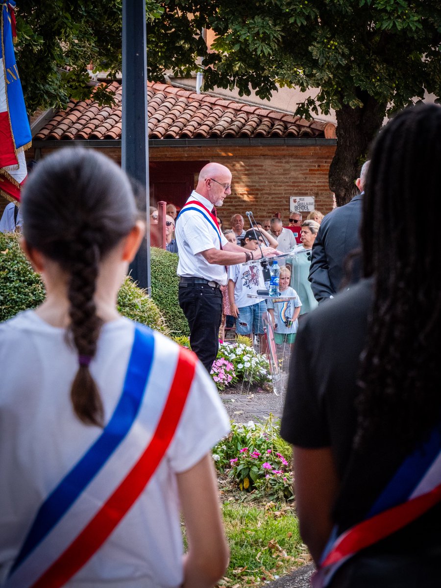 ChristopheBex's tweet image. Quelques belles photos de la cérémonie du 14 juillet à #Frouzins par le photographe Nicolas Bellocq.
🇫🇷✊
