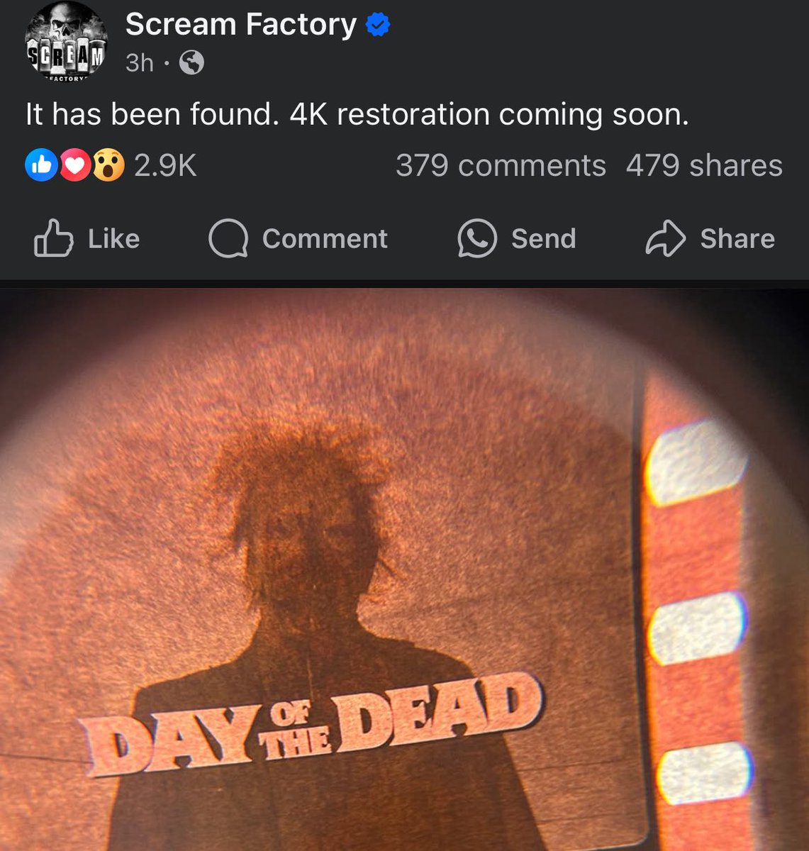 scream factory doing gods work! 

What a way to start the weekend!!