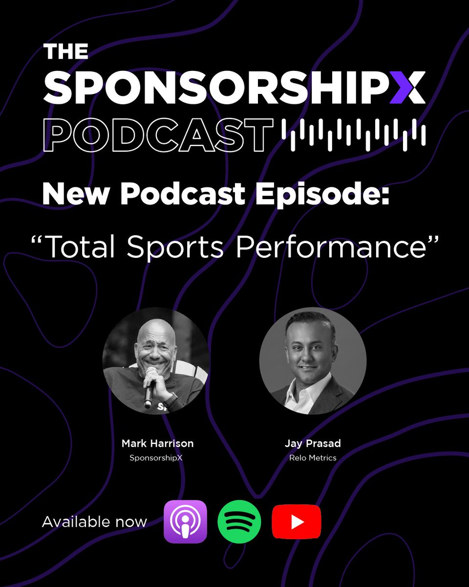 Recorded live at Cannes, episode 8 of the SponsorshipX Podcast features a candid conversation between host <a href="/MarkHarrison3/">Mark Harrison - Mh3</a>   (founder of SponsorshipX) and Jay Prasad (CEO of <a href="/relometrics/">Relo Metrics</a> ) about the evolution of sponsorship measurement.

Tune now! sponsorshipx.com/news/category/…