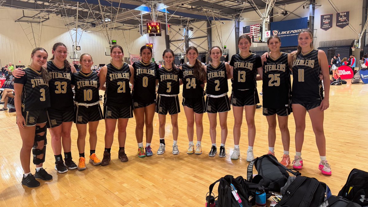 Congratulations to The Winston-Salem Stealers 11th Grade “Black” National Team! 

The first Stealers National Team ever to go undefeated throughout the entire summer in our first twenty-nine years as an organization.

The team won their final game in Georgia 51-24 to finish 3-0.