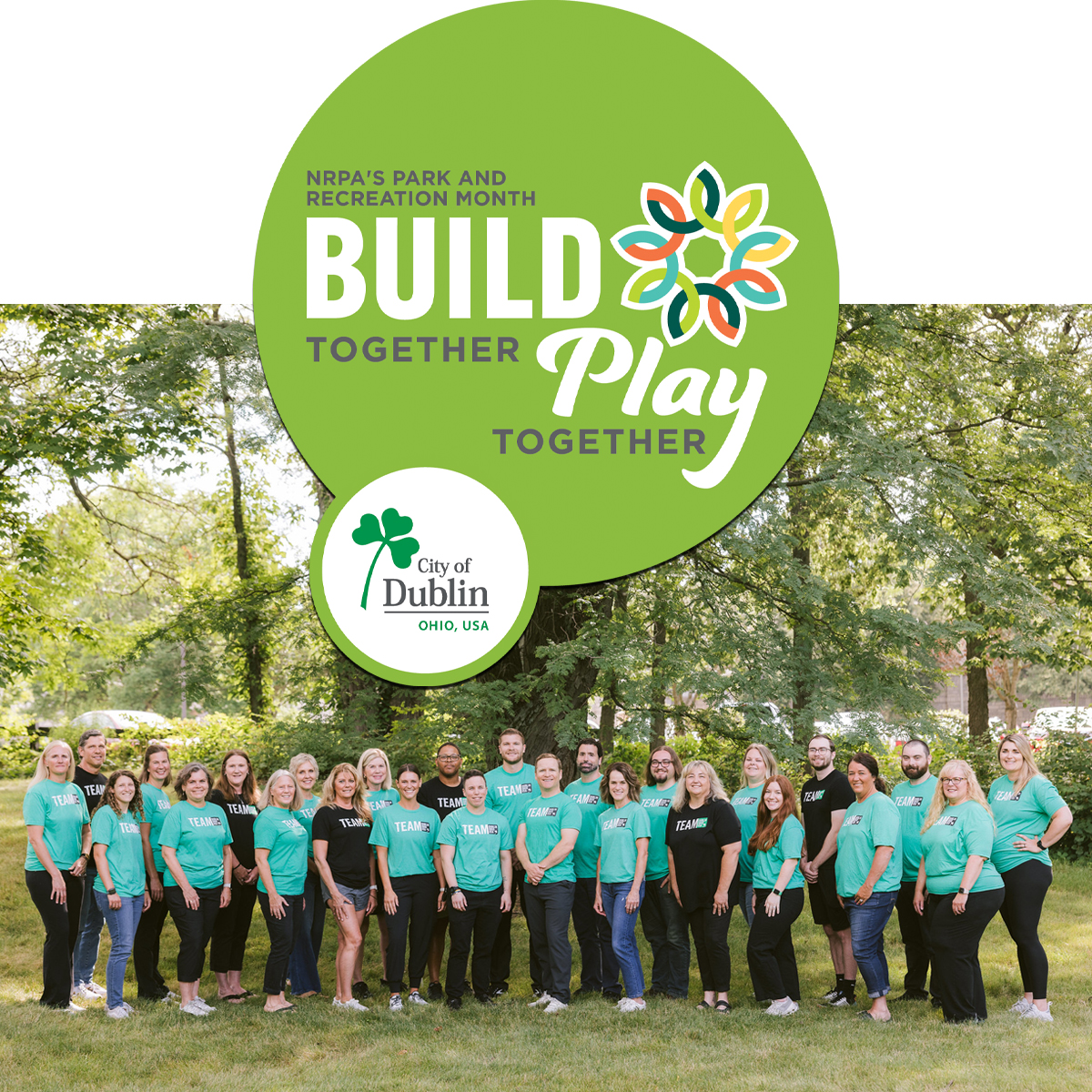 ⭐ Happy National Park and Recreation Professionals Day! ⭐

Today, we celebrate our Exceptional Team members who make Dublin greener, stronger and more connected — from caring for parks to creating unforgettable programs. 🌳 💚 

We’re so thankful for all they do!