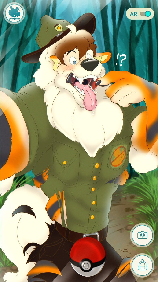 cray_awn's tweet image. Only you can prevent forest…fires!?
😳🔥🌲
A cute #Arcanine #TF #Commission for 
@/ellhusky.bsky.social! Thank you so much for the support!❤️
#Pokemon #Transformation #PokemonGO