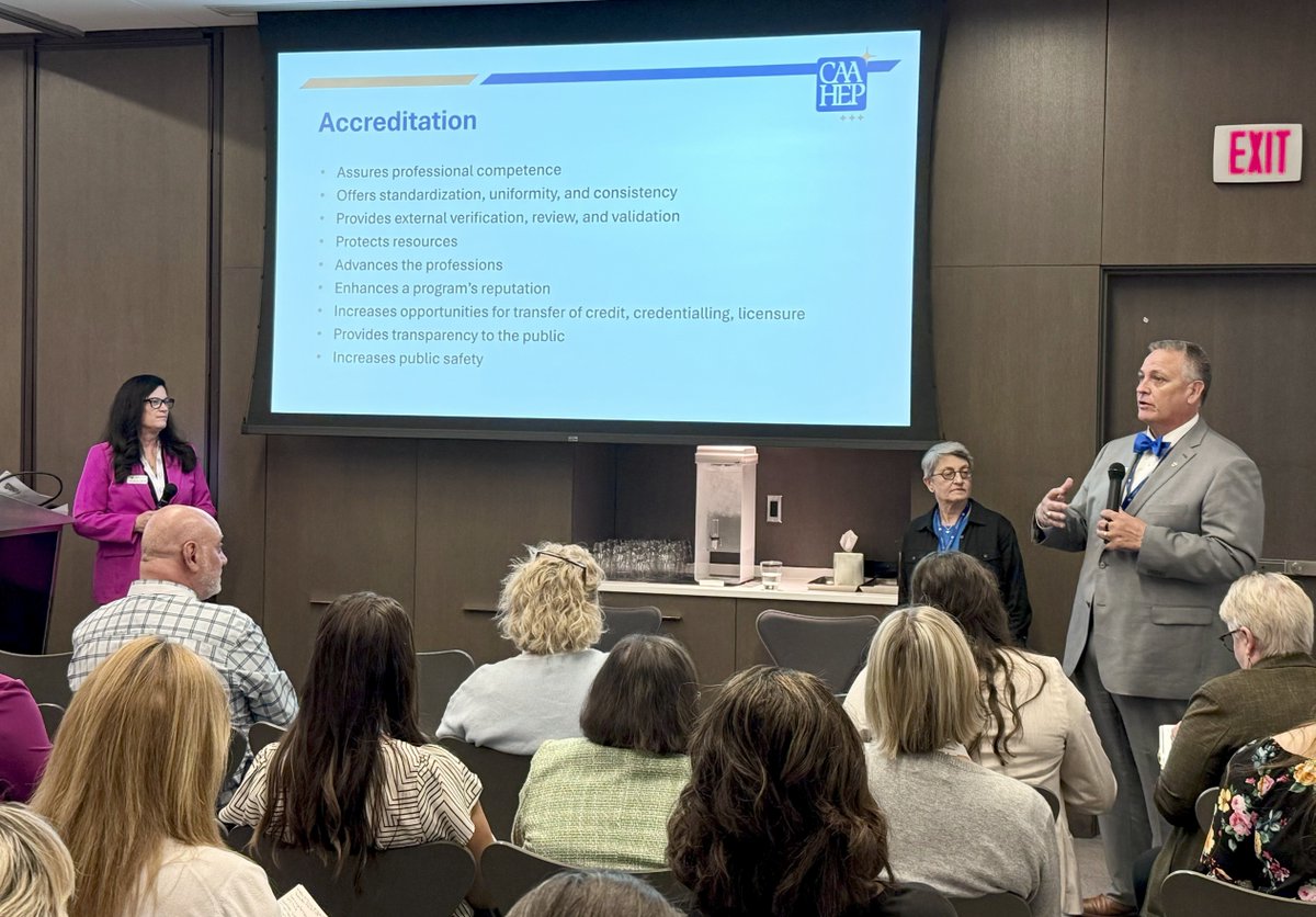 This afternoon is filled with breakout session on a wide variety of topics. There's something for every experience level at the #CAAHEPAccreditationWorkhop.