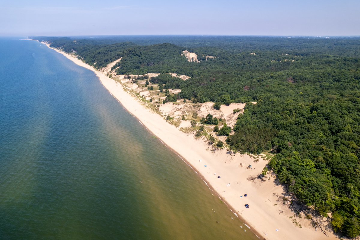 MichiganEGLE's tweet image. Only in Michigan: the largest freshwater dune system on the planet. 🌎
74,000 acres of rare beauty, endangered species and ecosystems found nowhere else.
These dunes aren’t just scenic landscapes — they’re a legacy worth protecting. Explore: bit.ly/3SwxJRS