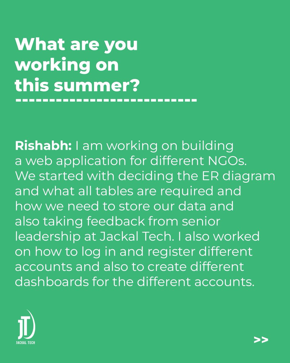 jackaltechltd's tweet photo. Meet Rishabh Ranka  a second-year master’s student in Applied Machine Learning at the University of Maryland.

From database design to building login systems and role-based dashboards, Rishabh is merging backend logic with real-world functionality. https://t.co/hkS3H5X3Ch
