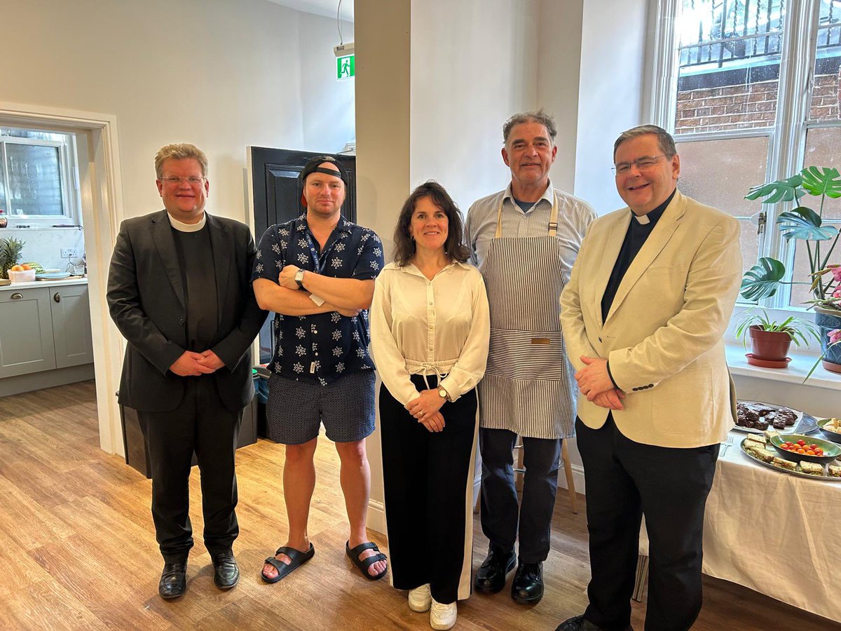 RNBlake's tweet image. Really good discussion with the community in Mayfair today about working together to tackle local homelessness. Many thanks to Father Stephen Coleman and Father Dominic Robinson.