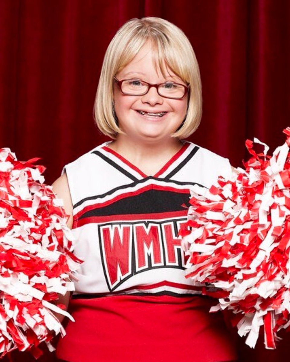 sagaftra's tweet image. Happy #DisabilityPrideMonth, #LaurenPotter! You may recognize her as Becky Jackson from '#Glee.' In an interview, Lauren said, "I'm really proud that I have Down syndrome and have been able to grow as an actor and show the world that Down syndrome doesn't stop me." #FeatureFriday