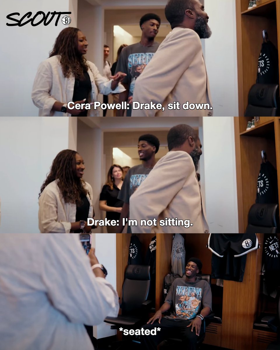 BrooklynNets's tweet image. every proud family on a big day: 📸🥹🤳
watch more from @powellxdrake's first day in Brooklyn → youtu.be/ruAHSW3iTkE