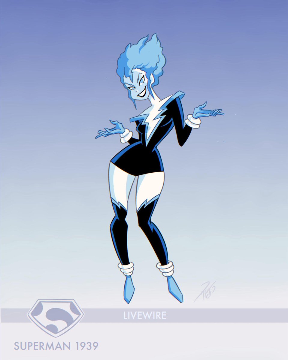 RickCelis's tweet image. Superman 1939 
(14) Livewire 
Who&apos;s next?