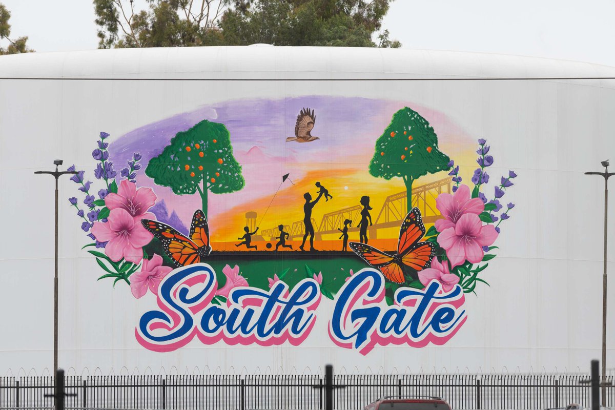 WaterForLA's tweet image. This past Saturday, Water for LA helped welcome the South Gate Urban Orchard – an exciting project that will help improve local water quality in the South Gate community through green infrastructure and restoring wetlands. Learn more at waterforla.com 💙
#WaterforLA