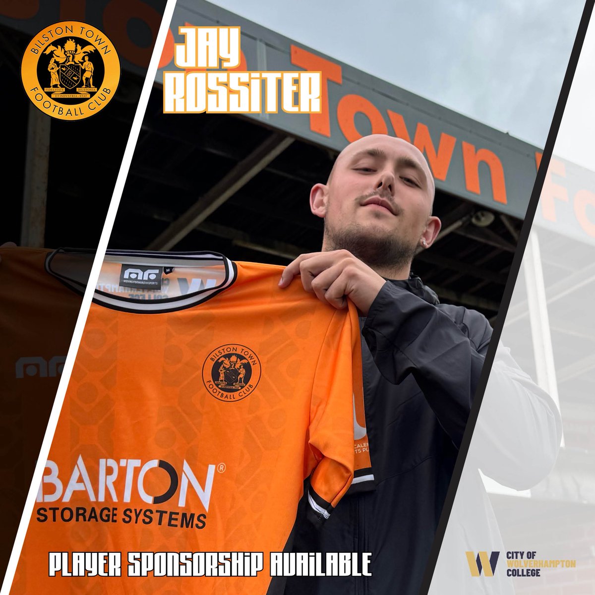 BilstonTownFC's tweet image. WELCOME JAY ROSSITER
Dave King, “I have known him for quite a few seasons now and had 2 great seasons with me at previous club. He can play with both feet and adds extra bite to our midfield. He is now fully recovered from injury and ready to kick on!”…