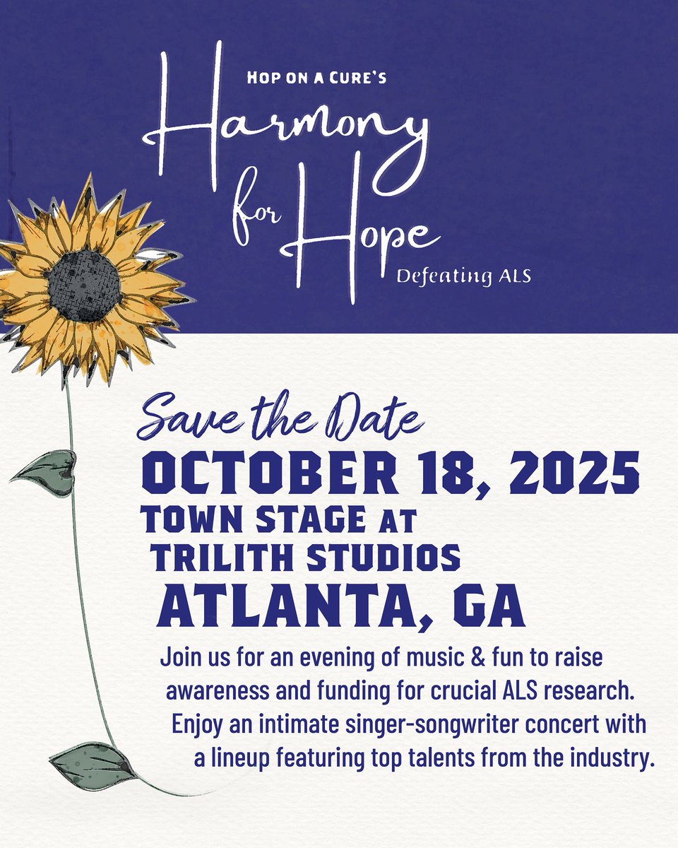 LorrisPodcast's tweet image. Super excited to be part of the Host Committee for Harmony for Hope! 🌻Last year was a blast! The evening is a unique night of live music & fun bringing us together to fund ALS research through @HopOnACure.
🎟️ Tickets: hoponacure.org/events/harmony…
Thx for checking it out! #als