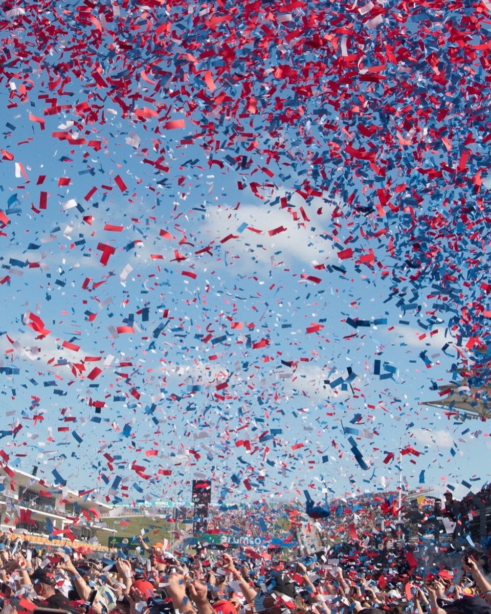 COTA's tweet image. Everything is bigger in Texas, post-race celebrations included. Don’t miss Grand Prix Sunday at the #USGP ➡️ thecircuit.com/F1