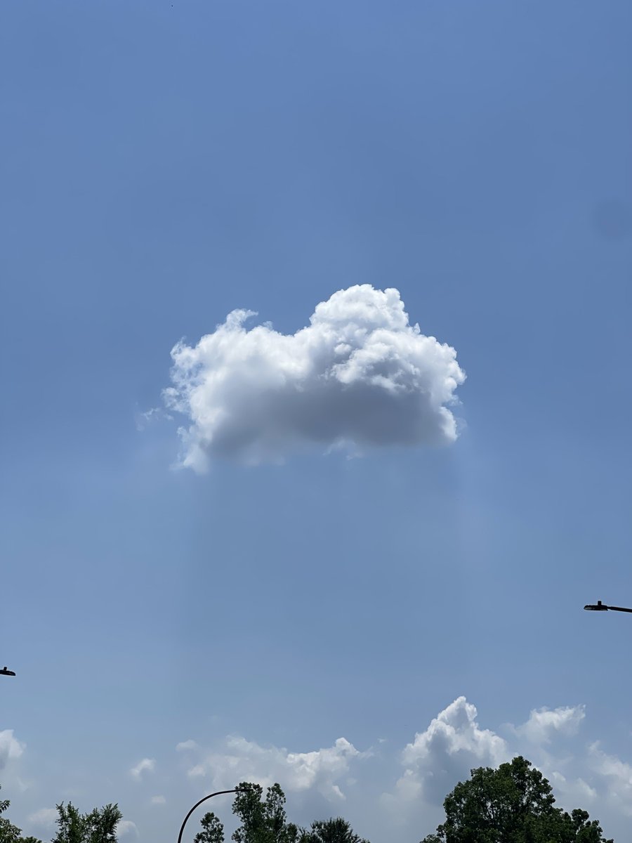 Pretty much a perfect cloud