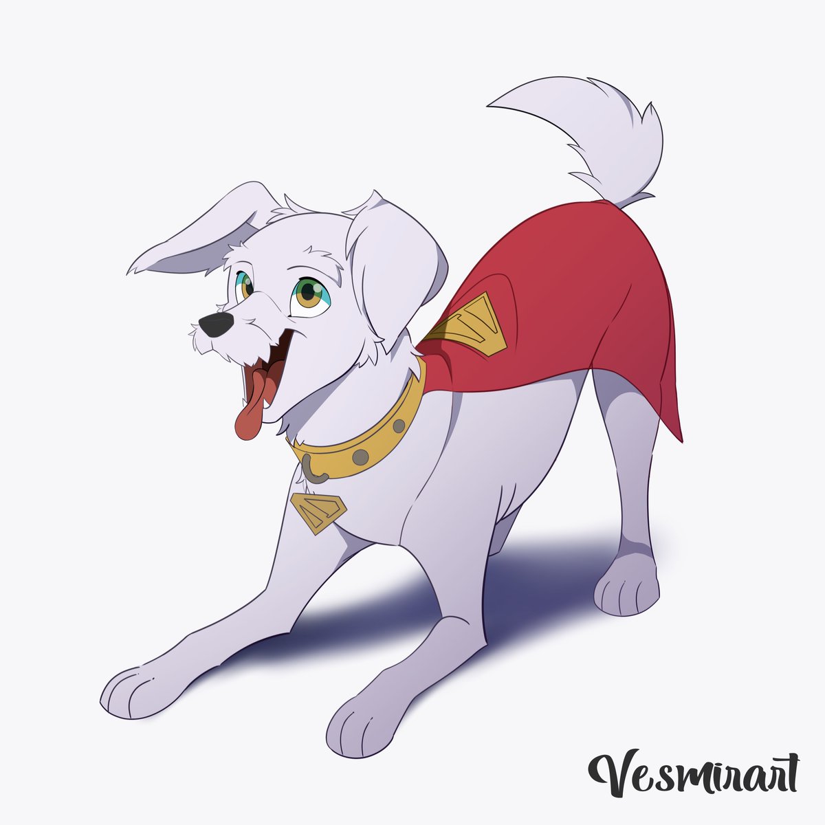 Vesmirart's tweet image. Krypto 🐶