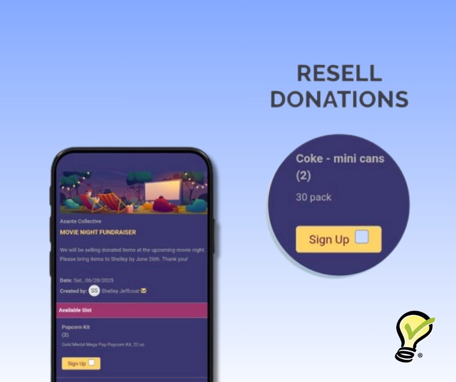 🎬 Outdoor movie night = fundraising fun!

Turn your lawn or park into a cozy open-air cinema with a projector + family-friendly film.

Easy to plan, fun to attend, great for raising funds! 🌟🍿

#OutdoorMovieNight #FundraisingIdeas #SignUpGenius
 bit.ly/3ZRHbnt