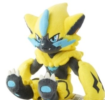 DailyZeraora's tweet image. Silly plushie