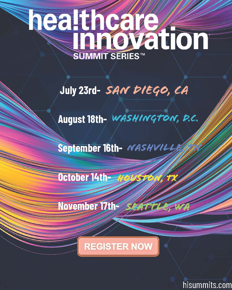 The countdown is on! 
With the Healthcare Innovation Summit off to San Diego next week, 4 more cities remain on the horizon! Join us on this national journey to shape the future of healthcare.
📍 Washington, D.C. | Nashville | Houston | Seattle📍 
 bit.ly/45h4IAj