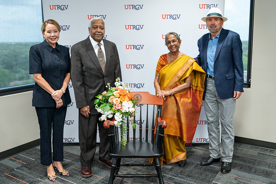utsystem's tweet image. Philanthropic gifts like the Krishnan family’s endowed chair for orthopaedic surgery at @UTRGV are vital to UT institutions. They strengthen faculty recruitment, expand research, and elevate care and training to communities across Texas. utrgv.edu/newsroom/2025/…
