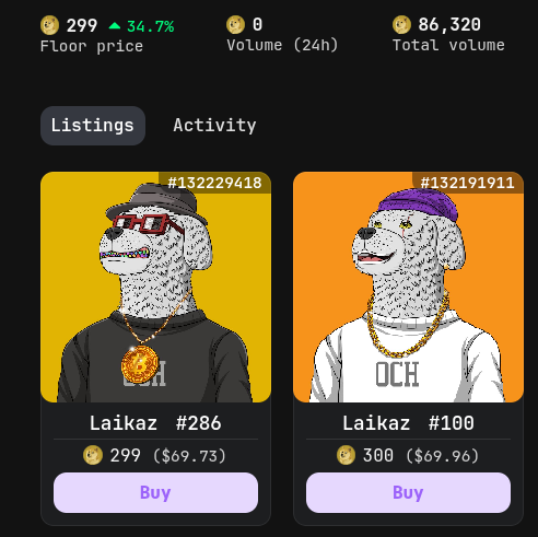 DegenDev (@degenapedev) on Twitter photo Man, <a href="/OnChainHustlers/">On Chain Hustlers</a> have an amazing floor right now..
Wish I could grab these 2 up personally..
#Doginals $DOGE Man, <a href="/OnChainHustlers/">On Chain Hustlers</a> have an amazing floor right now..
Wish I could grab these 2 up personally..
#Doginals $DOGE