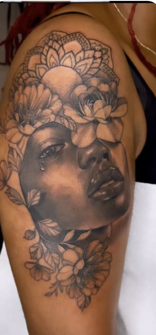 If u in #houston and need a tattoo get at me … I’ll pull up on ya !!💢💢💢