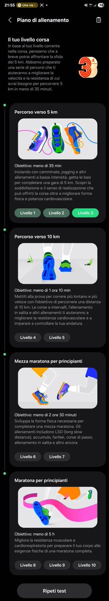 GiglioMattia's tweet image. Running coach with Samsung Galaxy Watch 8 44MM
I hate running, as you can tell