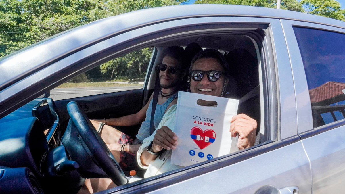 TransitoAtl's tweet image. #TránsitoDelAtlántico 🚩 Hoy iniciamos la campaña #ConéctateALaVida ❤️🚗 conjunto a @RutaCostera_ llevamos un mensaje de reflexión y prevención referente a la importancia de usar el cinturón de seguridad en todos los pasajeros. ¡La seguridad es de todos! @Gobatlantico