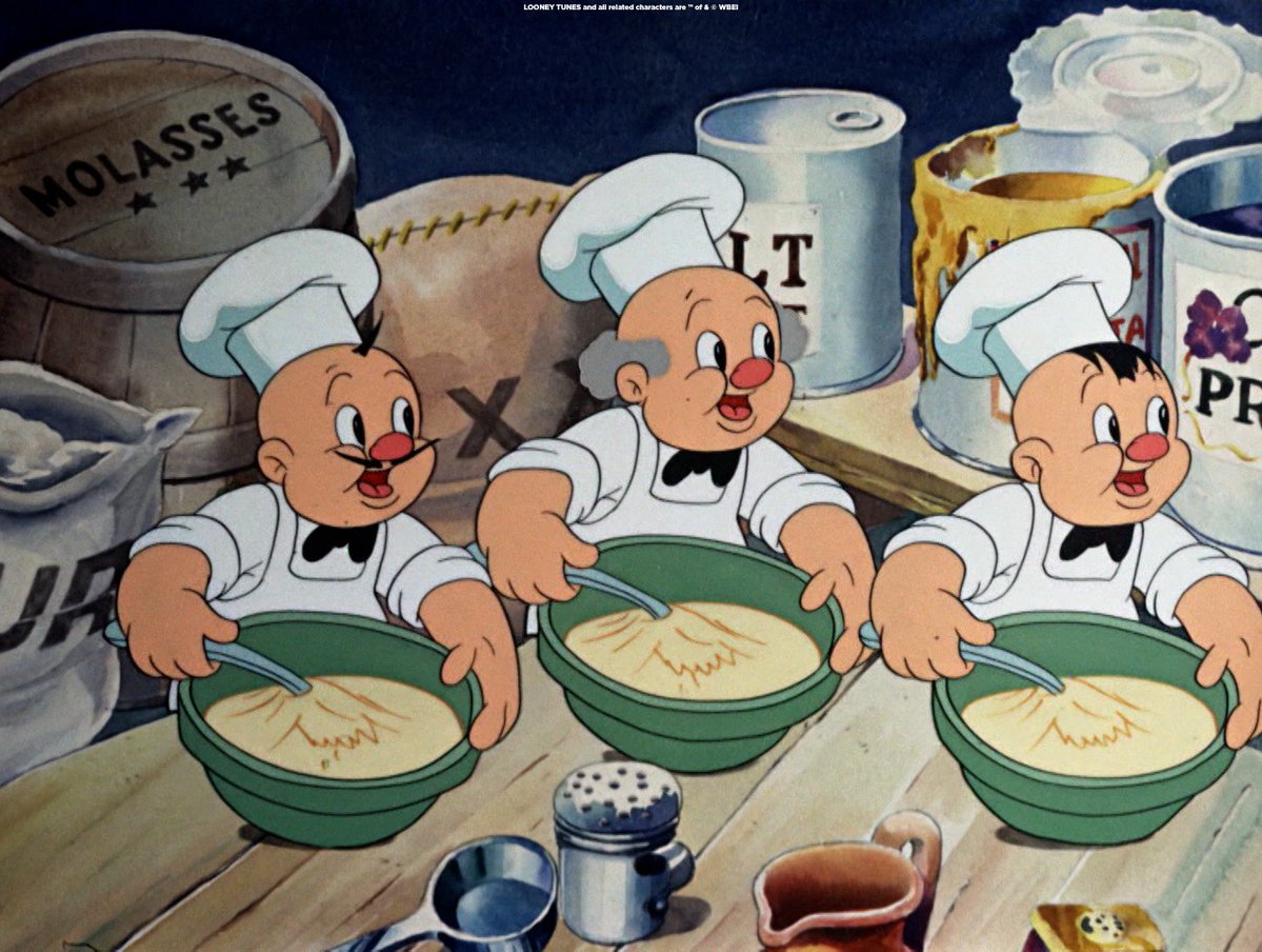 tooninwithmetv's tweet image. Here is today’s cartoon lineup brought to you by the cartoon curation elf!
Here are: “Good Night Elmer,” “Yankee Dood-It,” “Busy Bakers,” “Sleepy Time Bear,” and “The Peachy Cobbler.”
#ToonInWithMe #metv