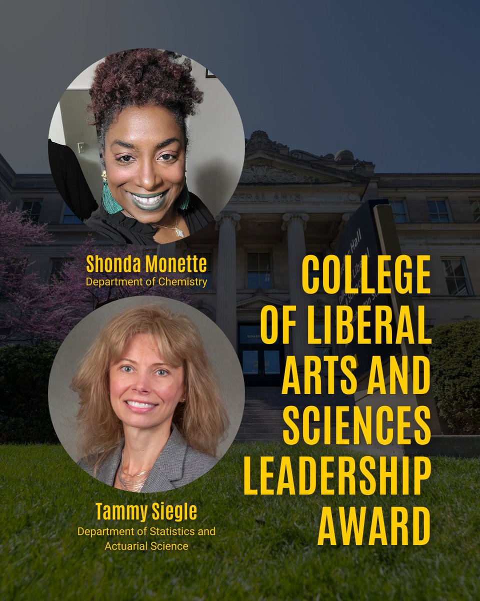CLAS staff members Shonda Monette from the Department of Chemistry and Tammy Siegle from @UIOWAStatActSci have received the CLAS Leadership Award for their commitment to professional development and hard work. Read more here: bit.ly/455FDZ1