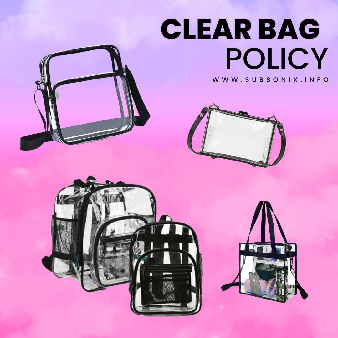 Our clear bag policy will be in effect tonight. To help our security lines run smoothly, please visit our website to view bag specifications and exceptions.

More info -&gt; bit.ly/4iGmOAO