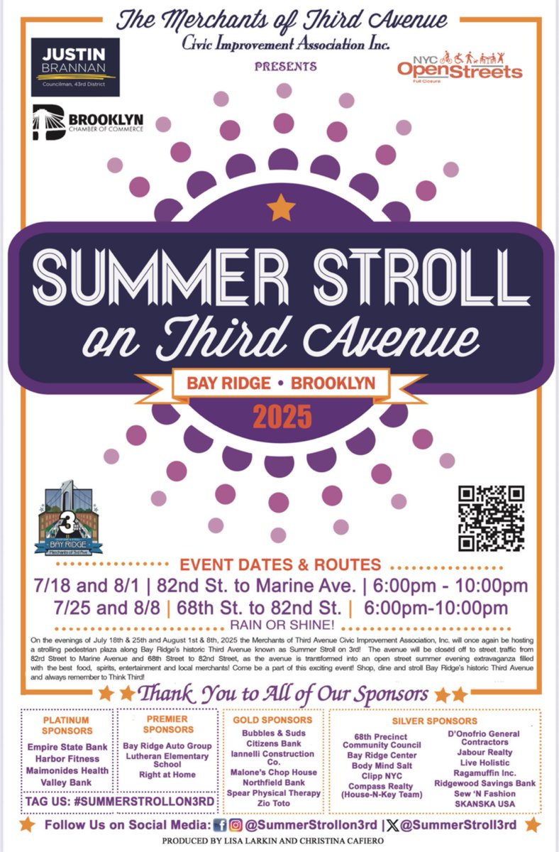AlecBrookKrasny's tweet image. Tonight is the first night of the 3rd Avenue Summer Stroll. Please feel free to come by and say Hello if you see us tonight.