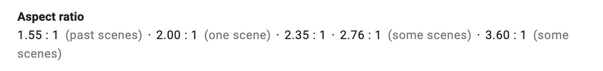 JonahJeng's tweet image. ESCAPE FROM THE 21ST CENTURY has some of the zaniest aspect ratios I've seen in a while. 3.60:1 is wild. Felt like I was squinting.