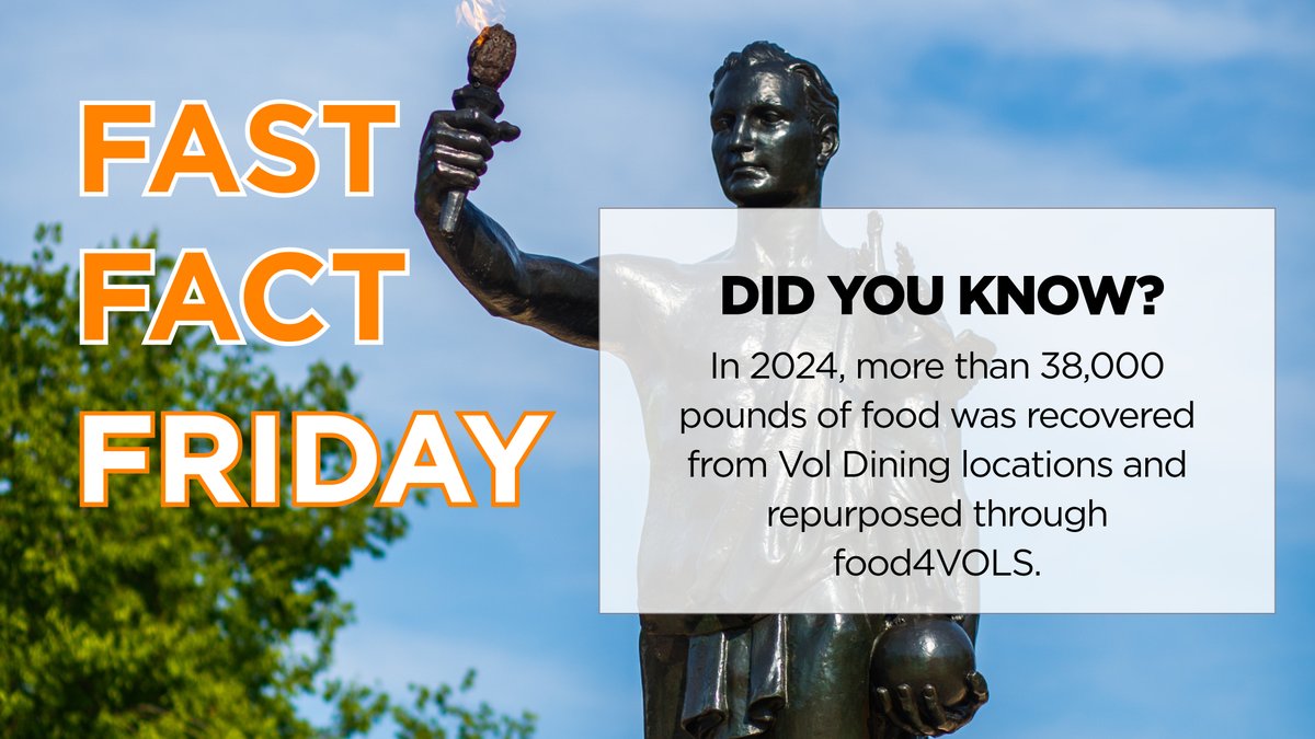 UTCampusOps's tweet image. Usable food is collected and transported to The University of Tennessee Culinary Institute, where students transform it into ready-to-heat and ready-to-eat meals that are distributed to those experiencing food insecurity through The Big Orange Pantry.